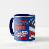 Präsident Trump Tasse (Vorderseite Links)