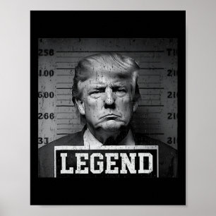 Präsident Trump Tasse Shot Poster