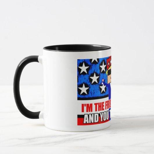Präsident Trump und Freund-Tasse Tasse (Links)