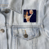 Präsident Trump und Melania tanzen Button (Beispiel)