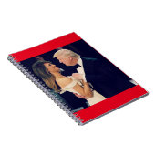 Präsident Trump und Melania tanzen Notizblock (Rechte Seite)