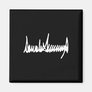 Präsident Trump Unterschrift Amtseinführung 2025 4 Magnet