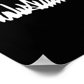 Präsident Trump Unterschrift Einweihung 2025 47. Poster (Ecke)