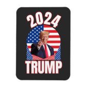 Präsident Trump USA Magnet (Vertikal)