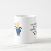 Präsident Trump Valentine Tasse (Mittel)
