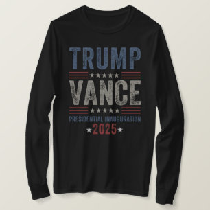 Präsident Trump Vance Amtseinführungs Tag 2025 USA T-Shirt