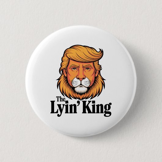 Präsident Trump verspottet den lügenden König Button (Vorderseite)