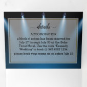 Präsident Trump Wedding Tri-Fold-Einladung Dreifach Gefaltete Einladung (Innen Erste Seite)