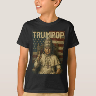 Präsident Trump Will, der nächste Papst-Funny-Po z T-Shirt