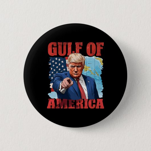 Präsident Trump Willkommen im Golf von Mexiko 5 Button (Vorderseite)