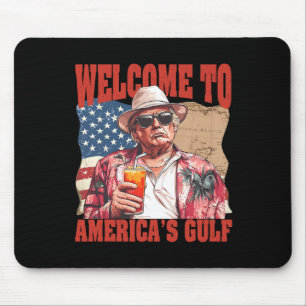 Präsident Trump willkommen im Golf von Mexiko Mousepad