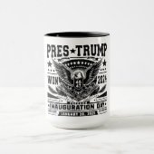 Präsident Trump Won 2024 Tasse (Zentrum)