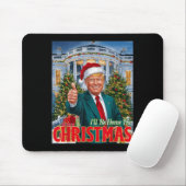 Präsident Trump zurück, ich werde für Christi Zuha Mousepad (Mit Mouse)