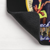 Präsident und 1. Familie Mousepad (Ecke)