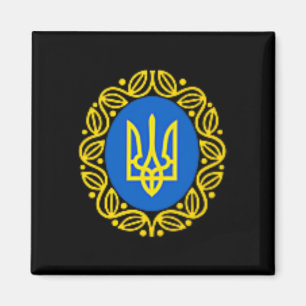 Präsident Volodymyr Zelensky Ukraine Ukrainisches Magnet