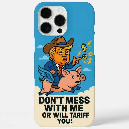 Präsident wendet Zölle auf alle an Case-Mate iPhone Hülle (Rückseite)