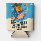 Präsident wendet Zölle auf alle an Dosenkühler (Vorderseite)