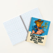 Präsident wendet Zölle auf alle an Notizblock (Innenseite)