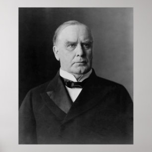 Präsident William McKinley Poster