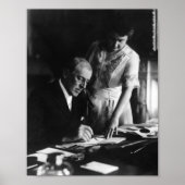 Präsident Wilson und First Lady Edith - 1920 Poster (Vorne)