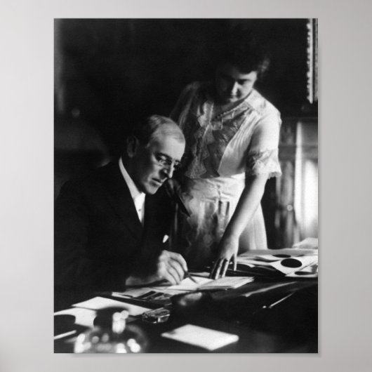 Präsident Wilson und First Lady Edith - 1920 Poster (Vorne)