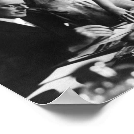 Präsident Wilson und First Lady Edith - 1920 Poster (Ecke)