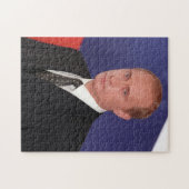 Präsident Wladmir Putin Portrait Jigsaw Puzzle (Horizontal)