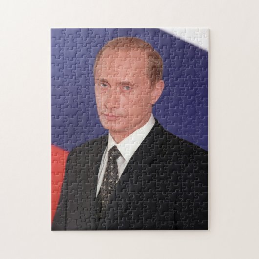 Präsident Wladmir Putin Portrait Jigsaw Puzzle (Vertikal)