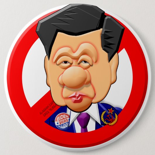 PRÄSIDENT XI JINPING BUTTON (Vorderseite)