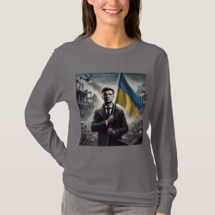 Präsident Zelenskyy unterstützt Frauen in der Ukra T-Shirt