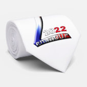 Präsident Zemmour 2022 Krawatte (Gerollt)