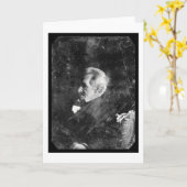 PräsidentAndrew Jackson Daguerreotype 1844 Karte (Gelbe Blume)