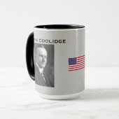 PräsidentCalvin Coolidge-Tasse Tasse (Vorderseite Links)