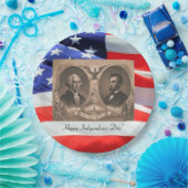 Präsidenten Abraham Lincoln und George Washington Pappteller (Party)