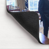 Präsidenten Barack Obama und Bill Clinton Mousepad (Ecke)