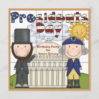 Präsidenten Day Invitation