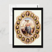 Präsidenten der Vereinigten Staaten Postkarte (Vorne/Hinten)