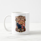 Präsidenten Encore 45 47 doppelseitige Kaffeetasse (Links)