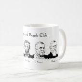 Präsidenten mit der Bart-Verein-Tasse Kaffeetasse (VorderseiteRechts)