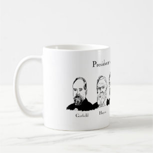 Präsidenten mit der Bart-Verein-Tasse Kaffeetasse