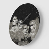 Präsidenten Mount Rushmore Grafik, Uhr (Winkel)