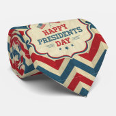 Präsidenten Tag Zickzack Männer necktie menswedie Krawatte (Gerollt)