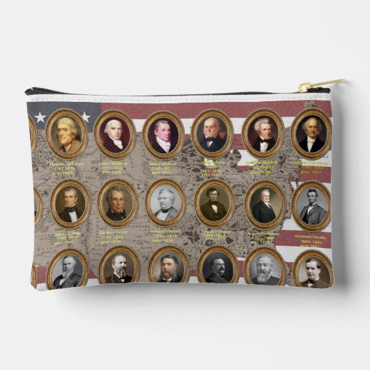 Präsidenten U.S.A. Accessory Pouch Zubehörtasche (Rückseite)