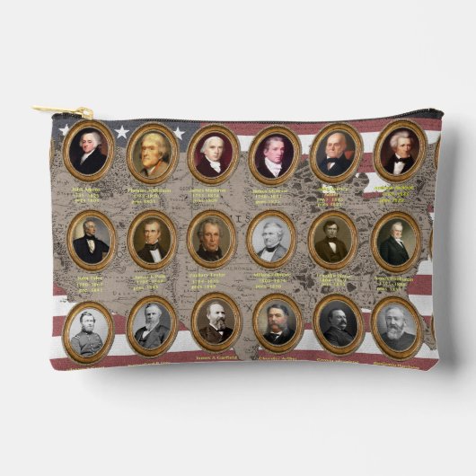 Präsidenten U.S.A. Accessory Pouch Zubehörtasche (Vorderseite)