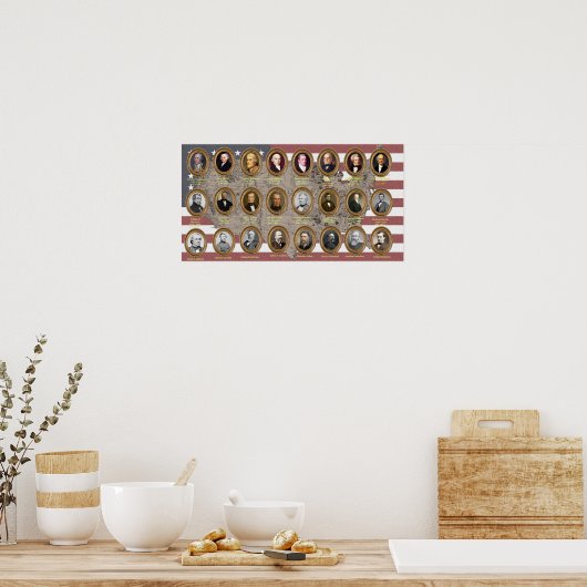 Präsidenten U.S.A. Poster (Küche)