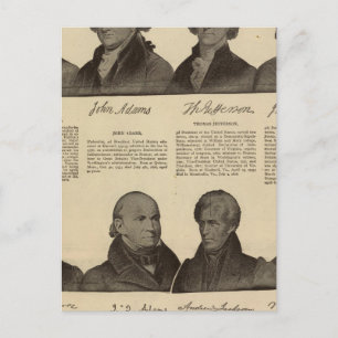 Präsidenten USA, Autogramme, Biografien 2 Postkarte