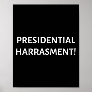 Präsidentenärger! Präsident Donald Trump Hexe Poster