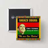 Präsidenteneinweihung 2013 button (Vorne & Hinten)