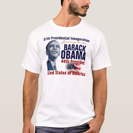 Präsidenteneinweihung 2013 T-Shirt (Vorderseite)