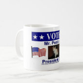 Präsidenteneinzelteile Kaffeetasse (Vorderseite Links)